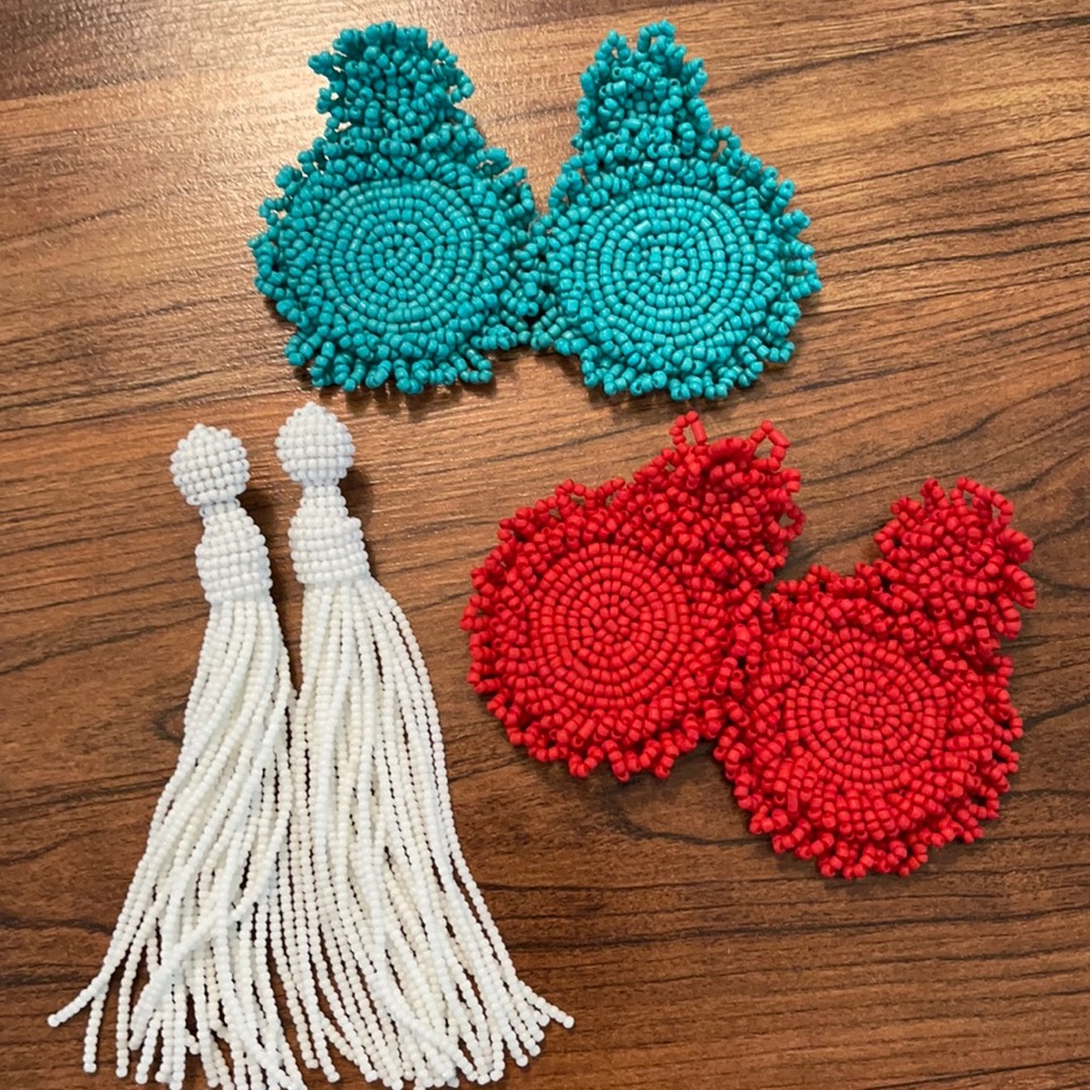 Beaded earrings